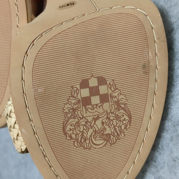 Vince Camuto Adrien Coral leather heel Sandals size 9.5 - Picture 6 of 10